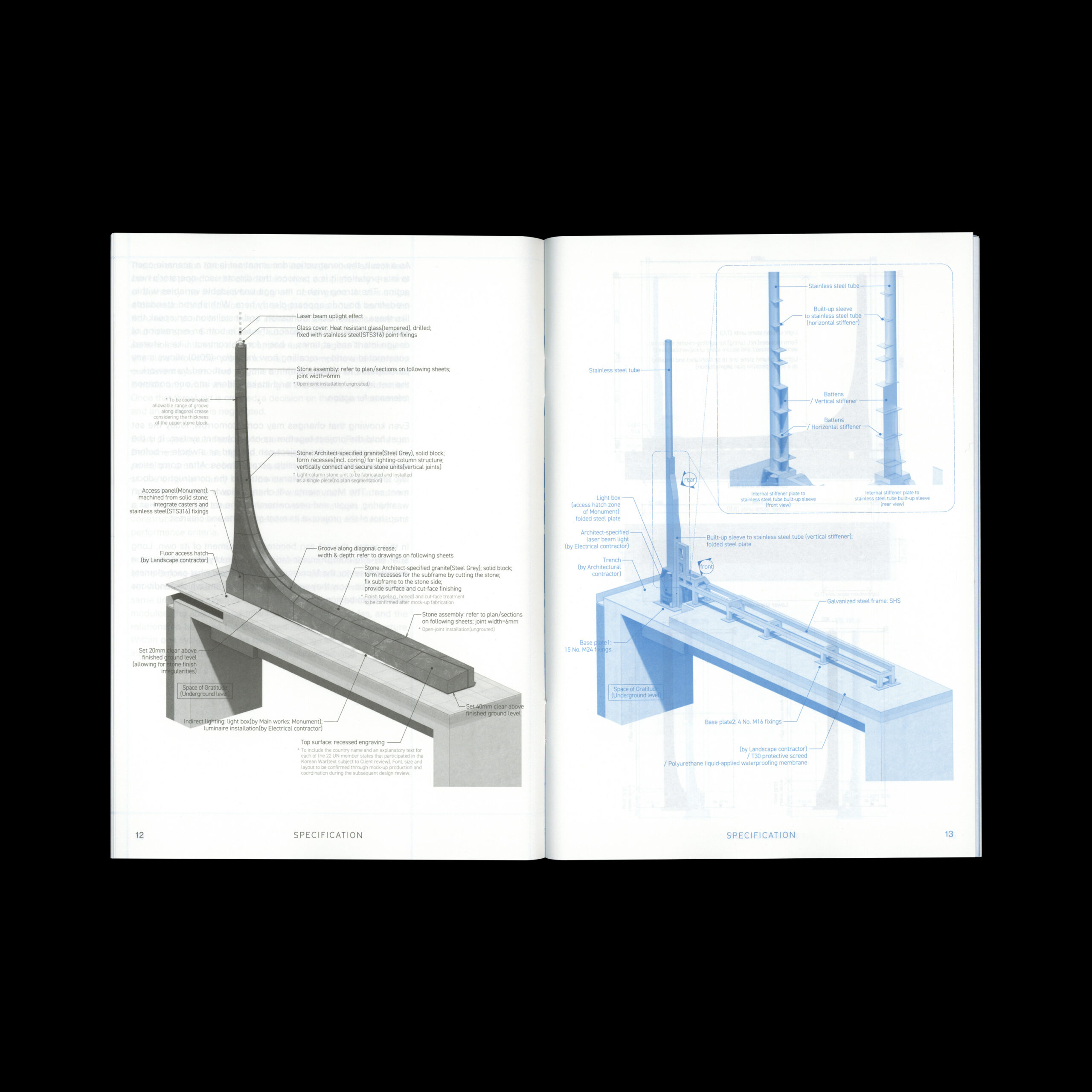 LIFETHINGS IRREGULAR Vol.1: Construction Documents: Monuments to the Veterans of the Korean War