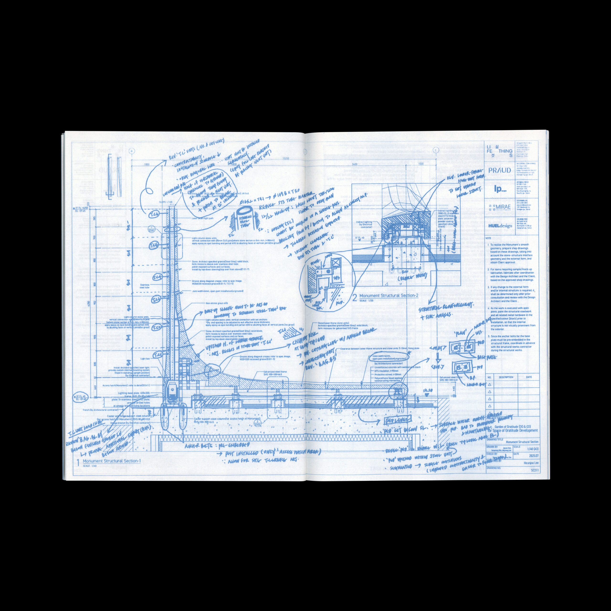 LIFETHINGS IRREGULAR Vol.1: Construction Documents: Monuments to the Veterans of the Korean War